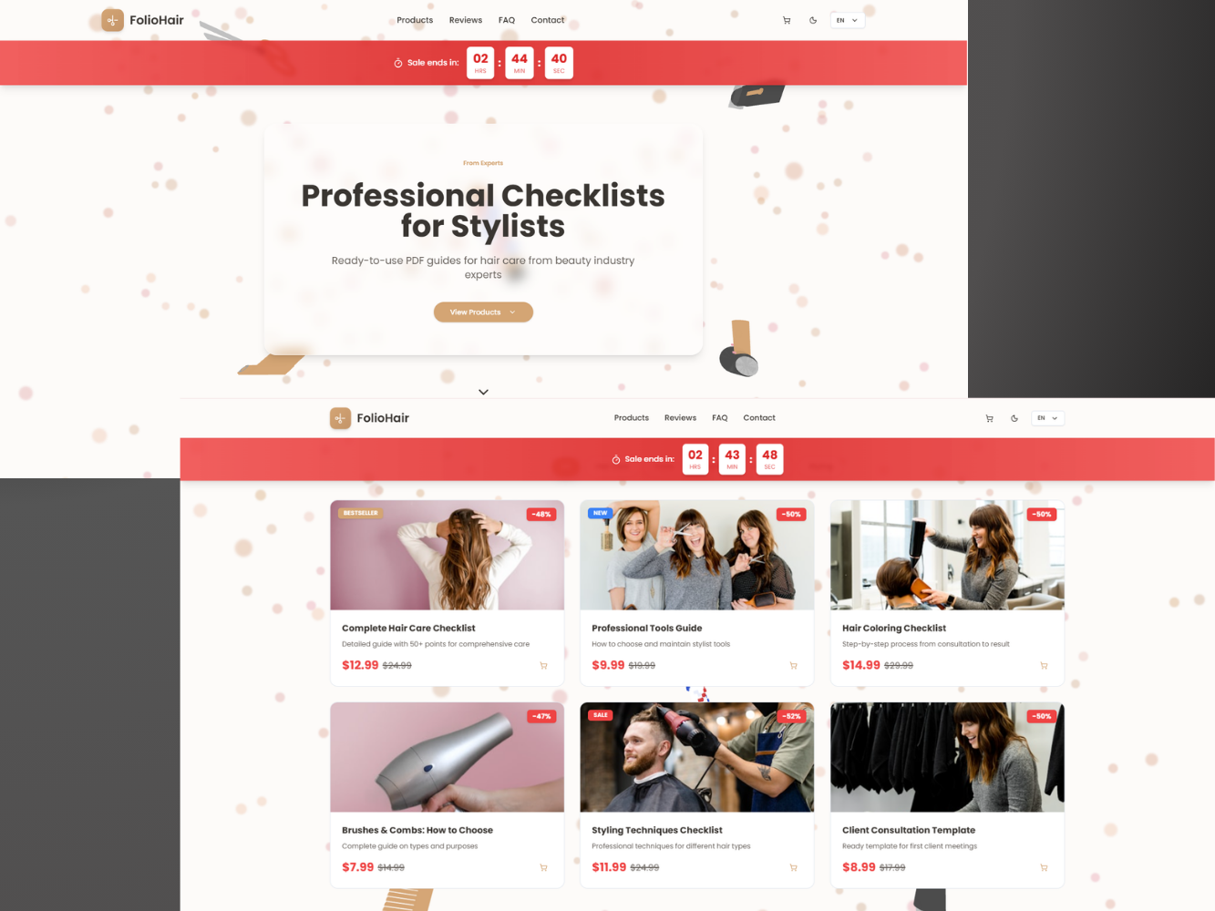 FolioHair — Professional Checklists for Stylists