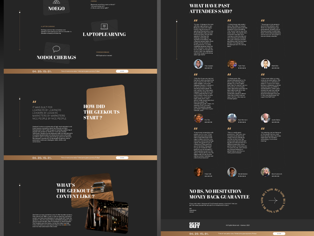 Event — E-commerce Conference Landing